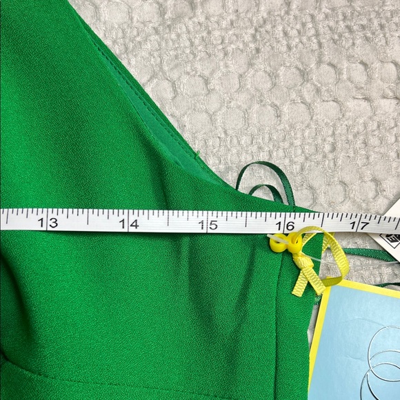 CeCe Vibrant Green Mini Dress size S - Picture 4 of 9